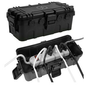 Outdoor Electrical Box Waterproof,  Medium Outdoor Electrical 2 Pack, [O